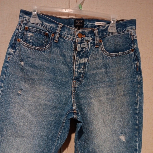J.Crew slim Boyfriend Jeans Premium Edition Size 29 - Picture 2 of 5